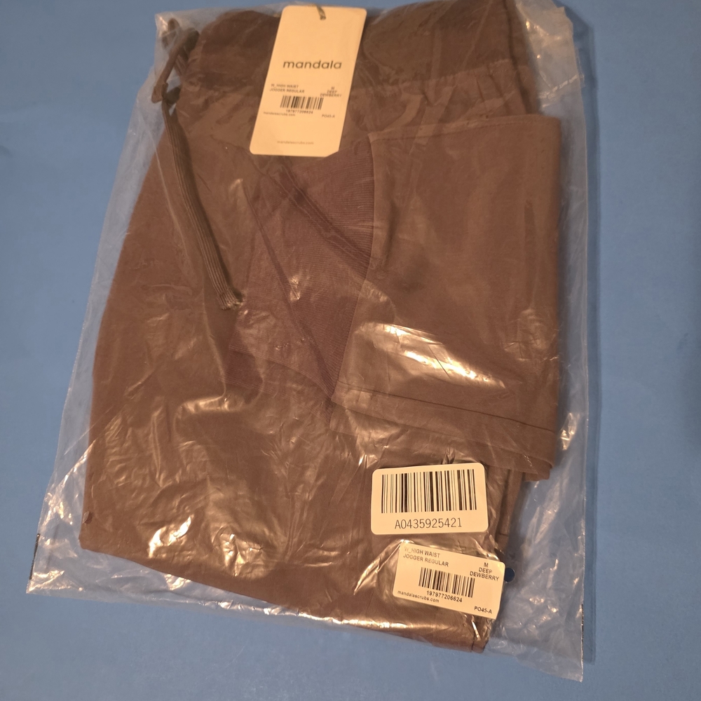 Mandala Scrubs Womens High Waist Joggers